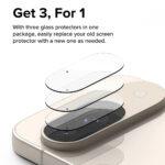 Lot de 3 protections d'objectif Ringke Camera Protector Glass pour Google Pixel 9 - Clear – Image 2