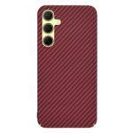 Coque Techsuit Carbonite FiberShell pour Samsung Galaxy A35 - Red – Image 3