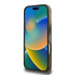 Coque Guess IML 4G Background MagSafe pour iPhone 16 Pro - Brown – Image 2