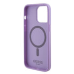 Coque Guess Saffiano MagSafe pour iPhone 15 Pro Max - Purple – Image 6