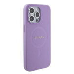 Coque Guess Saffiano MagSafe pour iPhone 15 Pro Max - Purple – Image 4