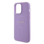 Coque Guess Saffiano MagSafe pour iPhone 15 Pro Max - Purple – Image 5