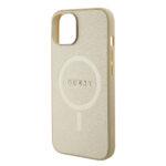 Coque Guess Saffiano MagSafe pour iPhone 15 Plus - Gold – Image 5