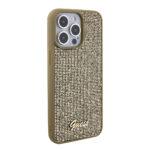 Coque Guess Disco Metal Script pour iPhone 15 Pro Max - Gold – Image 4