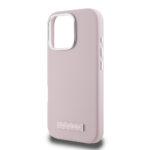 Coque Karl Lagerfeld Leather MagSafe pour iPhone 16 Pro - Pink FW Metal Plate – Image 4