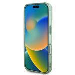 Coque Guess IML Flower & Tonal Circle MagSafe pour iPhone 16 Plus - Green – Image 2