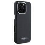 Coque Karl Lagerfeld Leather MagSafe pour iPhone 16 Pro - FW Metal Plate – Image 6