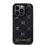 Coque Karl Lagerfeld Leather MagSafe pour iPhone 15 Pro Max - Karl Head – Image 3