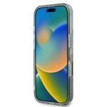 Coque Guess IML Flower & Tonal Circle MagSafe pour iPhone 16 Pro - Green – Image 2