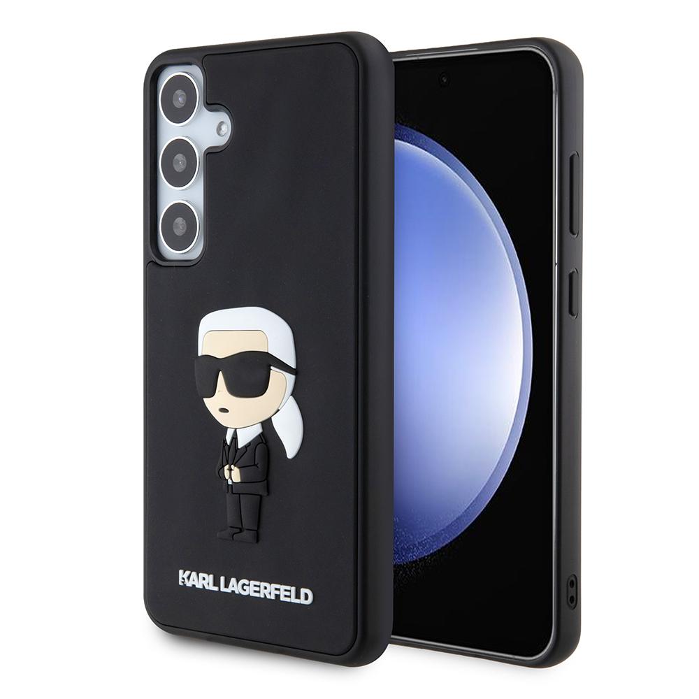 1566463 Coque Karl Lagerfeld 3D Design pour Samsung Galaxy S24 Plus - Rubber Ikonik – Image 1
