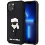Coque Karl Lagerfeld 3D Design pour iPhone 14 Plus - Rubber Ikonik