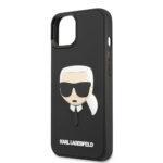 Coque Karl Lagerfeld 3D Design pour iPhone 14 Plus - Rubber Karl`s Head – Image 2