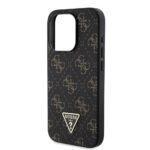 Coque Guess Hardcase 4G Triangle Metal Logo pour iPhone 16 Pro - White – Image 5