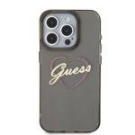 Coque Guess Hardcase IML Heart pour iPhone 16 Pro Max - Black – Image 2
