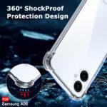 Coque Techsuit Shockproof Clear Silicone pour Samsung Galaxy A06 - Clear – Image 6