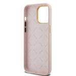 Coque Guess Silicone Logo Strass 4G pour iPhone 15 Pro Max - Light Pink – Image 6