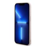 Coque Karl Lagerfeld 3D Design pour iPhone 15 Pro - Pink Rubber Glitter Logo – Image 6