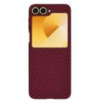 Coque Techsuit Carbonite FiberShell pour Samsung Galaxy Z Flip6 / Flip7 FE - Red – Image 3