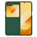 Coque Techsuit Carbonite FiberShell pour Samsung Galaxy Z Flip6 / Flip7 FE - Green