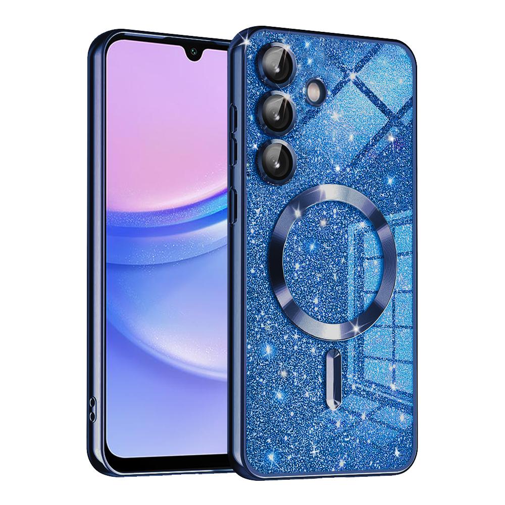 1621039 Coque Techsuit Luxury Glitter MagSafe pour Samsung Galaxy A15 4G / A15 5G - Deep Blue – Image 1