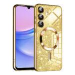 Coque Techsuit Luxury Glitter MagSafe pour Samsung Galaxy A15 4G / A15 5G - Gold