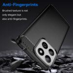 Coque Techsuit Carbon Silicone pour Xiaomi 14T Pro - Black – Image 3