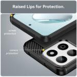 Coque Techsuit Carbon Silicone pour Xiaomi 14T - Black – Image 5