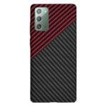 Coque Techsuit Carbonite FiberShell pour Samsung Galaxy Note 20 4G / Note 20 5G - Red Vortex – Image 3