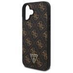 Coque Guess Hardcase 4G Triangle Metal Logo pour iPhone 16 - Black – Image 5
