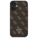 Coque Guess Hardcase 4G Triangle Metal Logo pour iPhone 16 Plus - Black – Image 2