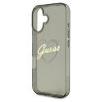 Coque Guess Hardcase IML Heart pour iPhone 16 Plus - Black – Image 5