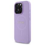 Coque Guess Saffiano MagSafe pour iPhone 16 Pro Max - Purple – Image 6
