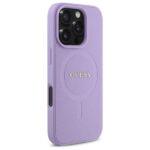 Coque Guess Saffiano MagSafe pour iPhone 16 Pro Max - Purple – Image 3