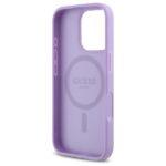 Coque Guess Saffiano MagSafe pour iPhone 16 Pro Max - Purple – Image 2