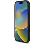 Coque Guess Quilted Metal Logo pour iPhone 16 Plus - Black – Image 3