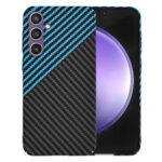 Coque Techsuit Carbonite FiberShell pour Samsung Galaxy S23 FE - Blue Pulse