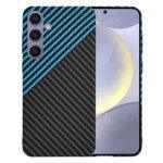 Coque Techsuit Carbonite FiberShell pour Samsung Galaxy S24 Plus - Blue Pulse