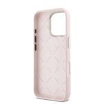 Coque Guess Silicone Script Metal Logo & Frame pour iPhone 16 Pro - Pink – Image 6