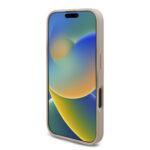 Coque Guess Hardcase 4G Triangle Metal Logo pour iPhone 16 Plus - White – Image 2