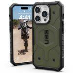 Coque UAG Pathfinder MagSafe pour iPhone 15 Pro - Olive Drab