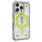 Coque UAG Pathfinder Clear Magsafe pour iPhone 16 Pro - Active Neon – Image 3