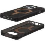 Coque MagSafe UAG Plyo pour iPhone 15 Pro - Black Bronze – Image 5