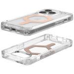 Coque UAG Plyo MagSafe pour iPhone 15 Pro - Ice Rose Gold – Image 4