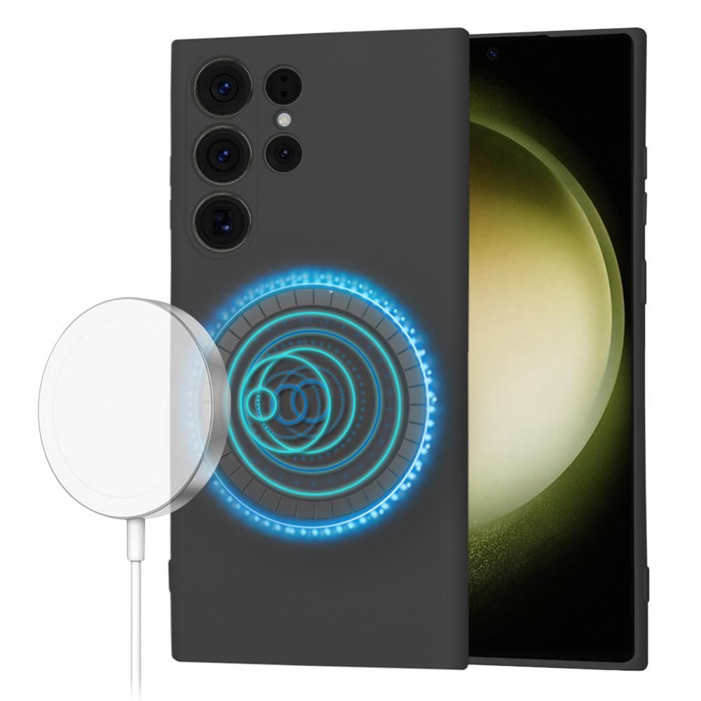 1759525 Coque Techsuit SoftFlex MagSafe pour Samsung Galaxy S23 Ultra - Black – Image 1