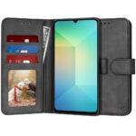 Étui portefeuille Techsuit Diary Book pour Samsung Galaxy A06 - Black