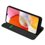 Étui portefeuille Techsuit Magskin Book pour Samsung Galaxy A14 4G / A14 5G - Black – Image 2