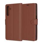 Étui portefeuille Techsuit Leather Folio pour Samsung Galaxy A16 4G / A16 5G - Brown – Image 6