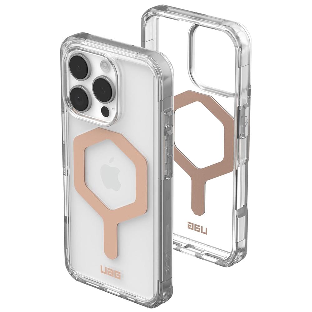 1778059 Coque UAG Plyo MagSafe pour iPhone 16 Pro - Ice Rose Gold – Image 1