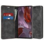 Étui portefeuille Techsuit Confy Cover pour Google Pixel 9a - Black