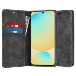 Étui portefeuille Techsuit Confy Cover pour Samsung Galaxy S24 FE - Black